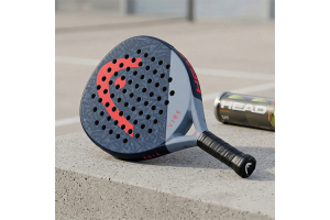 Racchetta da padel Head Vibe design moderno forma a lacrima oversize in fibra di vetro