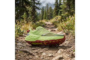 Scarpe da trail running Hoka Speedgoat 7 con suola Vibram Megagrip e ghetta integrata protettiva