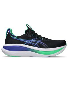 Asics Gel Nimbus 28 Black/Cobalt Burst da Uomo