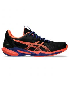 Asics Solution Speed FF 3 Padel Black/Vivid Coral da Uomo