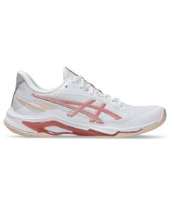 Asics Netburner Ballistic Ff 4 White/Rose Rouge da Donna
