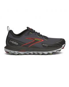 Brooks Cascadia 18 GTX Blackened Pearl/Black/Tomato da Uomo