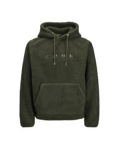 Jack & Jones Felpa Teddy Jcoflare Grape Leaf da Uomo