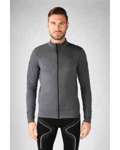 Iron-ic Maglia Felpata collo alto Full Zip 8.0 Anthracite da Uomo