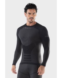 Iron-ic Maglia Termica con Cashmire Black da Uomo