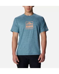 Columbia T-Shirt Kwick Hike Cloudburst da Uomo