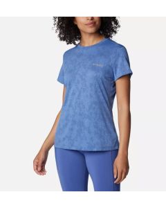 Columbia T-Shirt Bluebird Canyon Eve Popflorid Jaquard da Donna