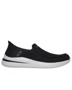 Skechers Delson 3.0 Cabrino Nera da Uomo