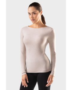 Iron-ic Maglia 1.0 Baselayer Cashmere Natural da Donna