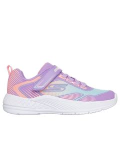 Skechers Microspec Advance - Oasis Point Viola Fluo/Multicolore da Bambina