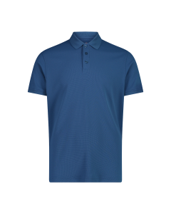 CMP Polo Piquet in tactel Ocean da Uomo