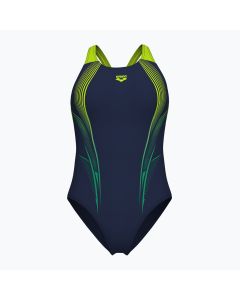 Arena Costume Blast v back Navy/Artic Lime da Donna