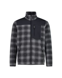 CMP Giacca in pile Artic Fleece Nero/Dust da Uomo