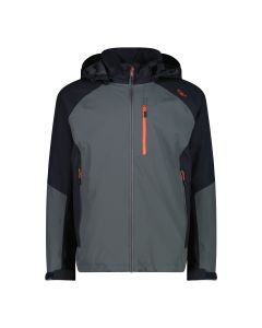 CMP Giacca impermeabile in ripstop Grigia da Uomo