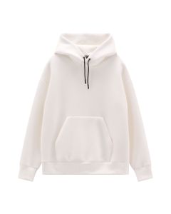 CMP Felpa con cappuccio Logato Ivory da Uomo