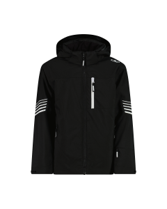 CMP Giacca Sci con cappuccio staccabile Nero da Bambino