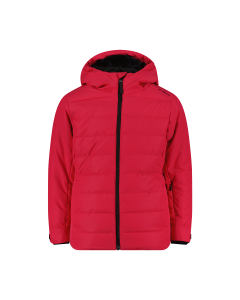 CMP Giacca Sci con cappuccio Carminio da Bambina