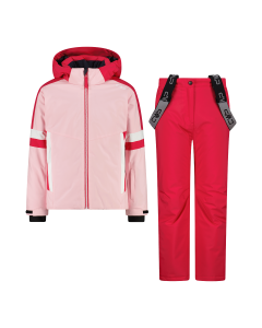 CMP Completo Sci in Twill Pink da Bambina