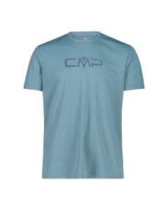 CMP T-Shirt girocollo con logo Hydro da Uomo