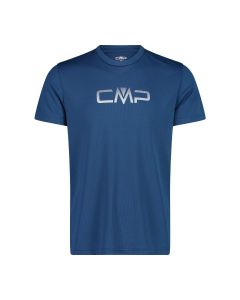 CMP T-shirt girocollo con logo Blue da Uomo