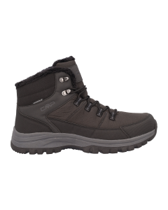 CMP Stivali da Neve Auryl Mid Nero/Piombo da Uomo