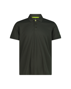 CMP Polo Tecnica tinta unita Pine da Uomo