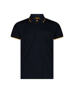 CMP Polo maniche corte B.Blue/Curcuma da Uomo