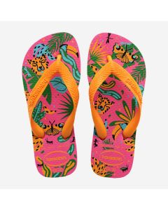 Havaianas Kids Top Fashion Pink Flux/Pop Yellow