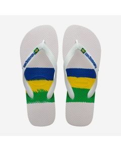 Havaianas Infradito Brasil Tech White