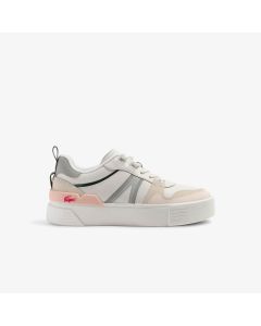 Lacoste Sneakers in pelle a rete L002 White/Light Grey