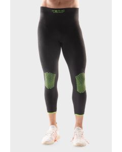 Iron-ic Leggings Termici 3/4 1.0 Cut-Resistant Black/Neon IRN da Uomo