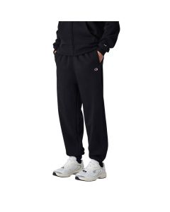 Champion Pantaloni con polsino Neri da Uomo