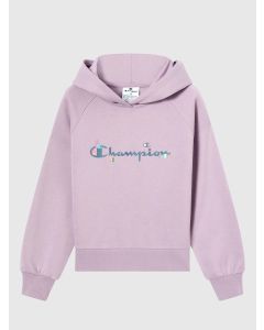 Champion Felpa con cappuccio Viola da Bambina