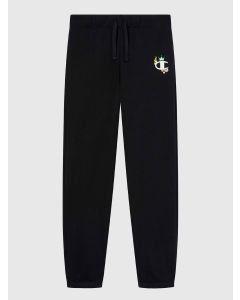 Champion Pantalone Elastic Cuff Nero da Bambina