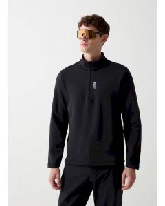 Colmar Maglia Sottogiacca Stretch Mezza Zip Nero da Uomo