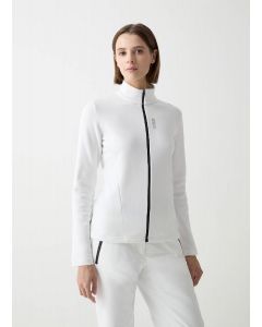 Colmar Maglia Sottogiacca Stretch Full Zip Bianco da Donna