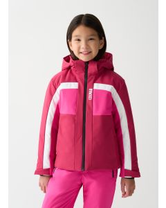 Colmar Giacca da Sci Colorblock Bambina Rosa Ribes-Hot Pink Bianco
