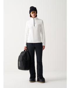 Colmar Pile da Sci Stretch Mezza Zip Bianco da Donna