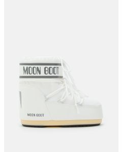 Moon Boot Icon Low Nylon White Mono