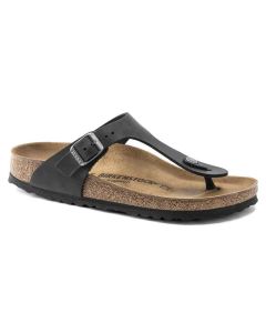 Birkenstock Gizeh in Pelle Oliata Black