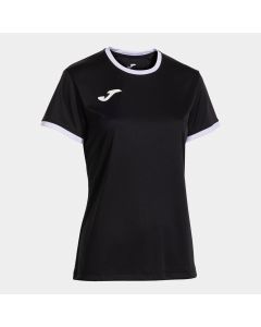 Joma T-Shirt Combi Premium Nero/Bianco da Donna