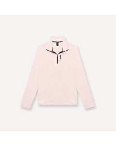 Colmar Felpa da Sci in Pile Mezza Zip Rosa da Donna