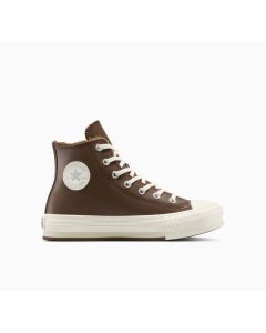 Converse Chuck Taylor All Star Lift Platform Leather Grounded/Egret da Donna