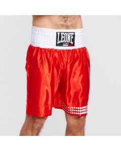 Leone Short Boxe Rosso da Uomo