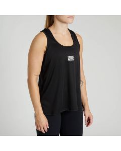 Schwarzes Tanktop mit Löwenlogo für Damen