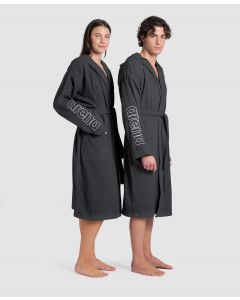 Arena Accappatoio Unisex Zeppelin Light Asphalt White in Cotone