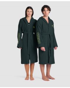 Arena Accappatoio Unisex Zeppelin Light Dark Sage Artic Lime in Cotone