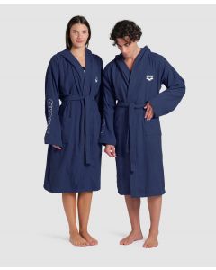 Arena Accappatoio Unisex Zeppelin Light Navy White in Cotone