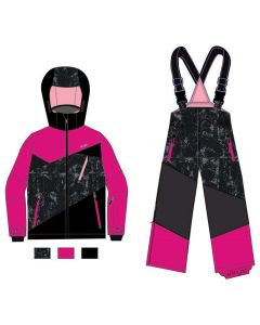 AST Completo Sci Infant in Twill Black/Pink