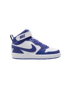 Nike Court Borough Mid 2 White/DeepNight-White da Ragazzo